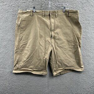 Wrangler Mens Chino Shorts 46 Tan Zip Front Pockets Outdoor‎ Hiking Casual